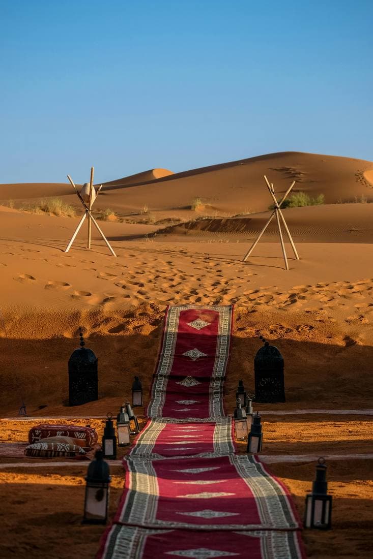 A private table in the dunes