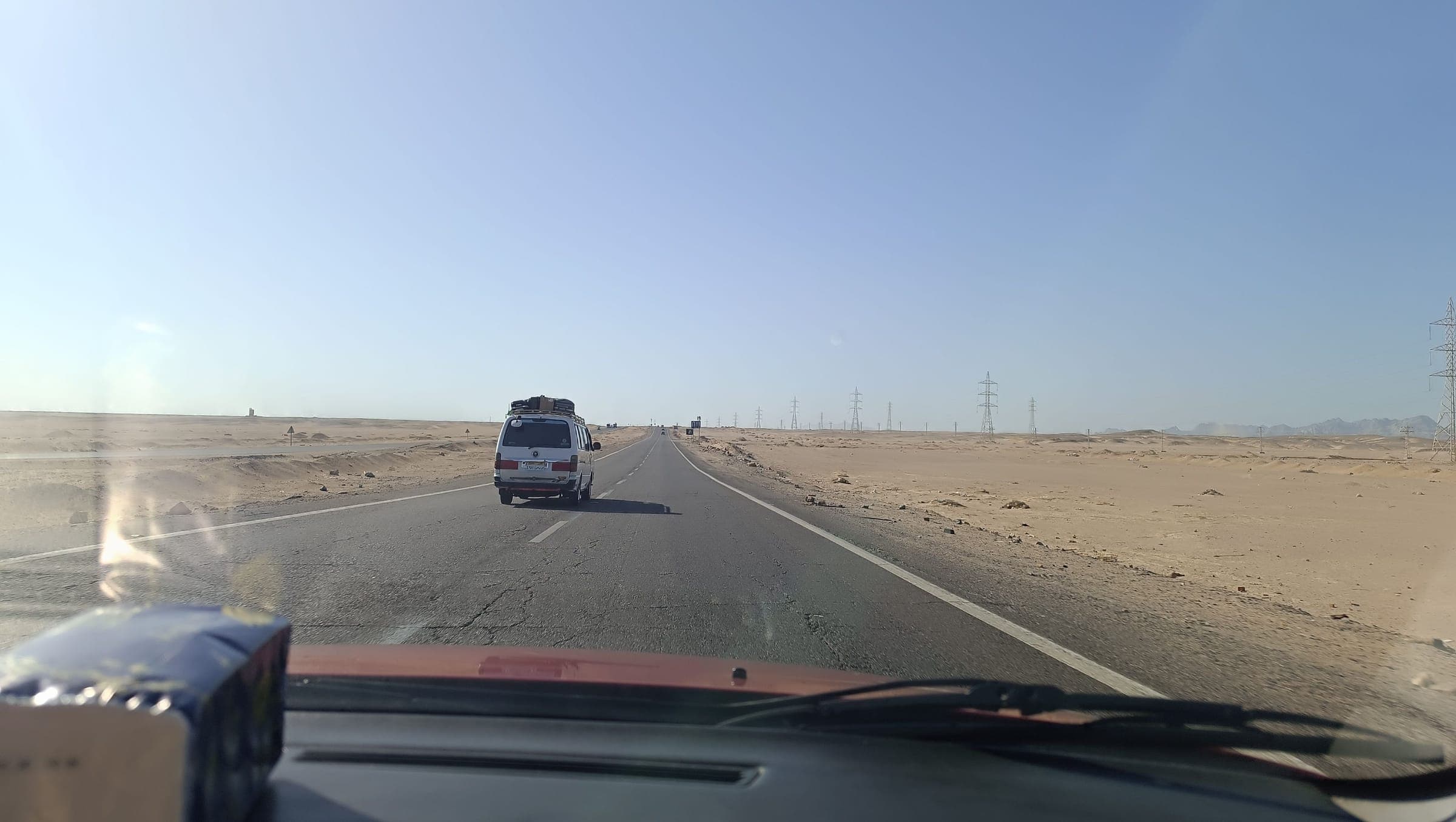 The private crossing of the Eastern Desert.